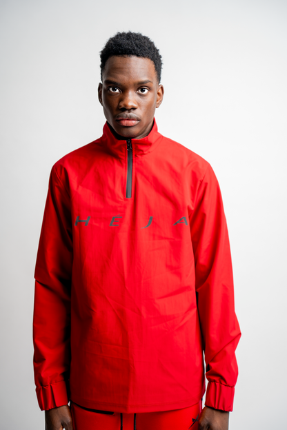 RED HALFZIPPER