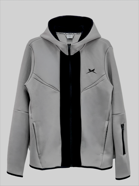 TECH GREY SWEATJACKET