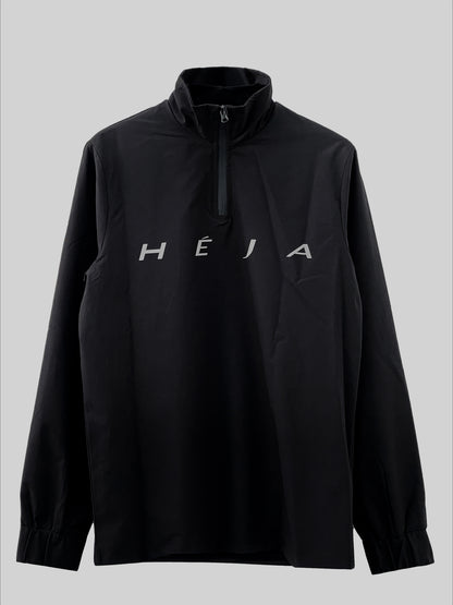 BLACK HALFZIPPER
