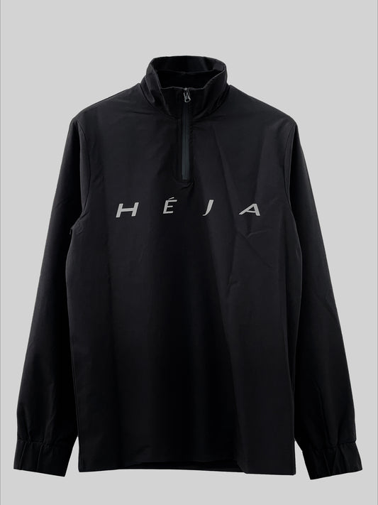 BLACK HALFZIPPER