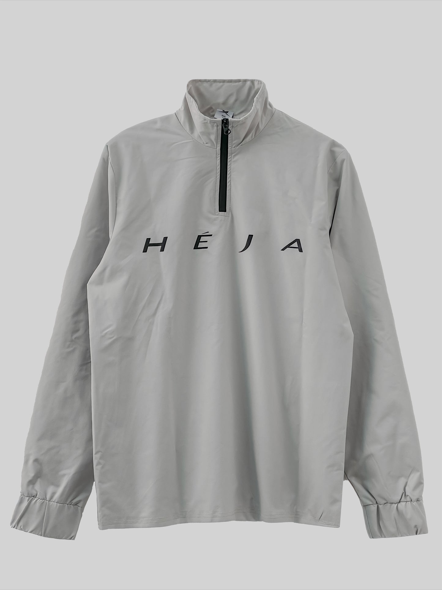 GREY HALFZIPPER