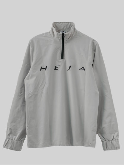 GREY HALFZIPPER