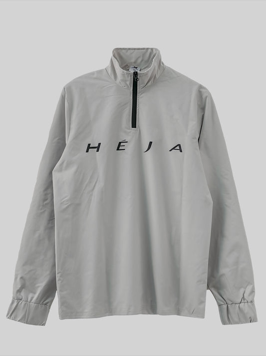 GREY HALFZIPPER