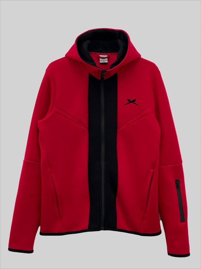 TECH RED SWEATJACKET