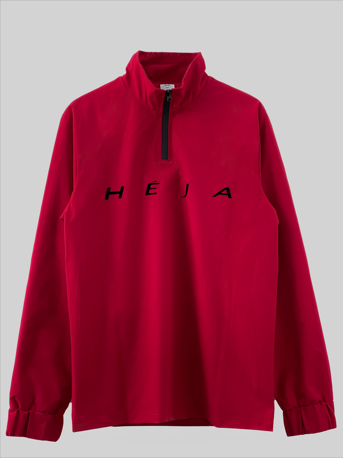 RED HALFZIPPER