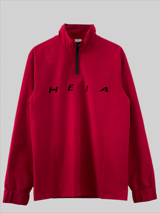 RED HALFZIPPER